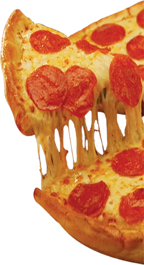 Cheesy Kokomos pizza